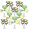 Big Dot of Happiness You Got Served - Tennis - Baby Shower or Tennis Ball Birthday Party Centerpiece Sticks - Showstopper Table Toppers - 35 Pieces